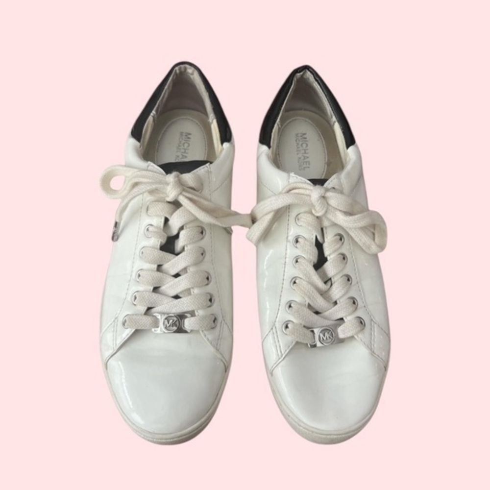 MICHAEL MICHAEL KORS Black and White Sneakers